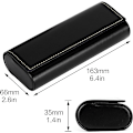 Miniatyrbilde 1 av 5: Hard Shell Brilleglass-etui Lett Bærbar Etui for Kvinner, M