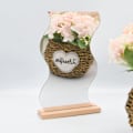 Miniatyrbilde 4 av 5: #Bølgeformet Akryl Sminke Speil, Rammeløs Kles Speil, Aest#