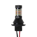 Miniatyrbillede 4 af 5: 2 stk. T20 7440 96-LED 3014 50W tofarvet Switchback LED DRL blinklys sæt