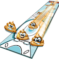 Miniatyrbillede 3 af 4: Bord Curling Spil Bord Curling Bowling Indendørs Fritid