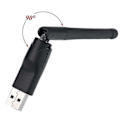 Miniatyrbillede 2 af 4: 2.4ghz Usb Wifi Dongle Adapter Antenne Pc Laptop Trådløs Netværksmodtager