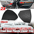 Miniatyrbillede 2 af 5: Sort W211 Bil Fordør Plastikdæksel Trim Shell til E-Klasse W211 2003-2009 2117270148 2117270248