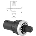 Miniatyrbillede 2 af 5: 10k Lineært Tryk Potentiometer Skrue - Panelmontering Vsd Vfd Til Variabel Hastighedsinverter