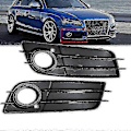 Miniatyrbild 2 av 5: Främre stötfångare dimljusgaller dimljusskydd för A4 B8 2008-2012 8k0807681c 8k0807682c Höger