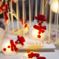 Miniatyrbillede 2 af 5: *Julemand snemand eventyr lampe lanterne værelse dekoration led mod*