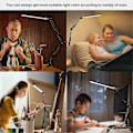 Miniatyrbillede 5 af 5: Kraftig LED Skrivebordslampe med Klemme - Øjenvenligt LED Lys - 3 Lysindstillinger x 10 Lysstyrkeniveauer - Sort