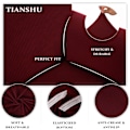 Miniatyrbild 4 av 5: TIANSHU Fyrkantig Soffaöverdrag, Jacquard Stretch Stretch Soffaöverdrag wi