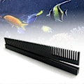 Miniatyrbillede 2 af 3: 32 cm Lang Sort Akryl Akvarie Overløbskam Marine Sump Fisketank Refugium