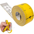Pikkukuva 2 / 5: Ompelijan mittanauha, 150 cm kokonaispituus, 2-in-1 nauha