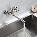 Miniatyrbilde 3 av 3: #med ekstra lang tut 26 cm, vaskemixervannkran med tut, svingbar kran#