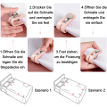 Miniatyrbilde 5 av 5: Dynetrekk-klips, 12 stykker Høy Elastisk Dynetrekk-klips