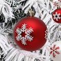 Miniatyrbild 4 av 5: 12 st Snöflinga Julgranskulor Splittersäkra Säkra Mini Julkulor För Heminredning Kaesi