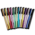 Miniatyrbillede 4 af 5: 10-pak Stylus Touchpenne i Metallic - multifarvet