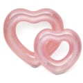 Miniatyrbilde 6 av 6: #Oppblåsbar bøye 1 stk Rosa Hjerteformet Svømme Ring Oppblåsbar Bassengbøye Svømmebasseng Leke for Voksne#