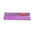 Miniatyrbilde 1 av 5: #Mini A4-kutter, lilla, med sikkerhet, for standard kutting av papir#