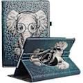 Miniatyrbillede 1 af 5: Elefant Roterende Etui til iPad 9. Gen 2021/iPad 8. Gen 2020/iPad 7. Gen 2019 - 360 Graders Rotation