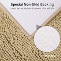 Miniatyrbilde 3 av 5: Chenille Mikrofiber Myk Badematte, Myk og Komfortabel, Super