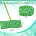 Miniatyrbild 2 av 5: 8 st Återanvändbara Mikrofibermoppdynor för Swiffer Sweeper Mopp, Torrsopningsdukar & Våta Moppdukar