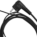 Miniatyrbild 5 av 5: (4-pack) 2-stifts Avancerat D-format Clip-ear Ptt Headset Hörsnäcka Mikrofon För 2-vägsradio Gp88s Gp300 Gp68