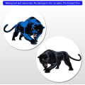 Miniatyrbilde 3 av 5: #Dyresticker Dekorasjon til bil Panther Bilsticker 3D Simulering#