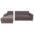 Miniatyrbilde 5 av 5: Sofa Trekk Elastisk Spandex Stretch Sofa Trekk Sofa Trekk for L-form