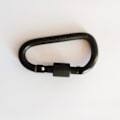 Miniatyrbillede 3 af 5: Låsbar Karabiner, Premium Aluminium Legering D-Ring Karabiner Nøgle