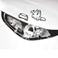 Miniatyrbilde 4 av 5: Katt og bolle bilsticker, flere farger
