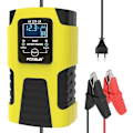 Miniatyrbilde 1 av 5: 6V/2A 12V/2A Billadere Fullautomatisk Smart Batterilader Vedlikeholdslader Bærbar Vedlikeholdslader Batteri Desulfator for Bil Motorsykkel