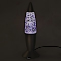 Miniatyrbillede 3 af 5: 3D Raket Multi Farveskiftende Lavalamp RGB LED Glitter Natlampe Gave