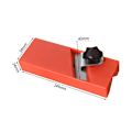 Miniatyrbillede 4 af 4: 1 Styk (Orange) Bordplade Gipsvæg Trimning Planing Enhed Chamfer