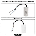 Miniatyrbillede 3 af 5: CBB60 450V 20uF Startkondensator, Mikrofarad Motorkondensator med Ledning