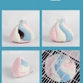 Miniatyrbillede 8 af 8: #L, Dyrenes rede, lille dyre rede, hamster rede til at holde varmen#