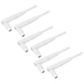 Miniatyrbild 4 av 5: 8 st WiFi-antenn 2.4G/5G Dual Band 4DBi Omni RPSMA Gränssnitt Antenn Datortillbehör