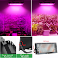 Miniatyrbild 3 av 5: /#/100W Full Spectrum Grow Light LED Plant Lamp Full Spectrum LED Gr/#/