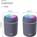 Miniatyrbilde 4 av 5: 300ml Luftfukter, Mini Bil Luftfukter, Aromaterapi Diffuser, Fargerik