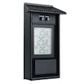 Miniatyrbild 1 av 5: Växthustermometer, Max Min Digital Väggtermometer, Utomhus Vattentät Termometer För Inomhus Utomhus Hem Trädgård Växthus