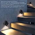 Miniatyrbilde 3 av 5: LED Vegglampe Trådløs Oppladbar Bevegelsessensor Vegglampe for Soverom Gang Trapp Garderobe