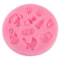 Miniatyrbillede 3 af 5: #Håndlavede Forme Fødevarekvalitet Silikon Kage Chokolade Maker#