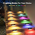Miniatyrbillede 2 af 7: #LED solcelleanlæg solhegnlys udendørs vandtæt, LED perman#