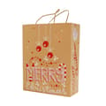 #Julklappspåsar i Kraftpapper med Olika Julmotiv, 8-pack#
