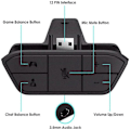 Miniatyrbillede 2 af 5: Stereo Headset Adapter til Xbox One/One S/Elite 1&2/til Xbox Series X|S Controllers, Mic Headphone Adapter til Xbox One Controller