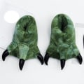 Miniatyrbillede 2 af 6: #Grønne Mænds Søde Plys Klo Hjemmesko#