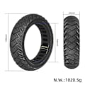Miniatyrbilde 2 av 4: Off-Road Solid Dekk for Ninebot Max G2/G65 - Ulip 60/65-6.9 Vingemønster Svart