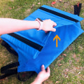 Miniatyrbilde 8 av 8: #Foldingstol strandstol lav campingstol komfortabel ryggstøtte#