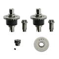 Miniatyrbilde 3 av 5: Metall Differensial og Sett for SCY 16101 16102 16103 16201 Pro 1/16 Brushless RC Bil Oppgraderingsdeler