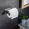 Miniatyrbillede 2 af 3: Selvklæbende Toiletpapirholder Rustfrit Stål Toiletpapirholder Toilet Rulleholder til Badeværelse