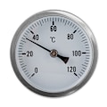 Miniatyrbillede 1 af 5: /#/Termometer Rustfrit Stål Bimetal Termometer 0-120℃ 63mm Indus/#/