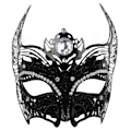 Miniatyrbillede 2 af 5: One Piece Sort Maske Sort Maske Blonder Sexy Kvinde