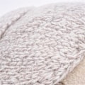 Miniatyrbillede 3 af 4: #(Beige) Uldblanding Strikket To-Formåls Isolerende Fingerløse Handsker#