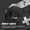 Miniatyrbilde 3 av 5: Erstatning Tommelspaker for Xbox Elite 1 Kontroller, 6 i 1 Utskiftbare Magnetiske Joysticker for Xbox One Elite Kontroller Serie 1 (Passer Kun for Modell 1698, IKKE